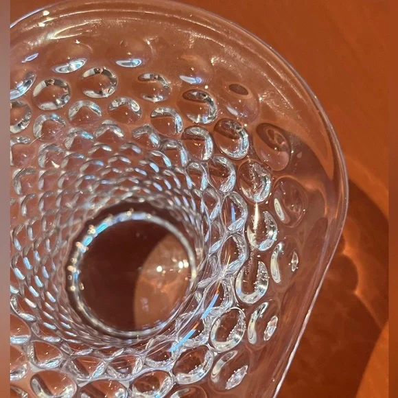 Vintage Fenton Clear Glass Spike Design Top Hat 1960’s 2.5"H X 4" - Picture 10 of 15